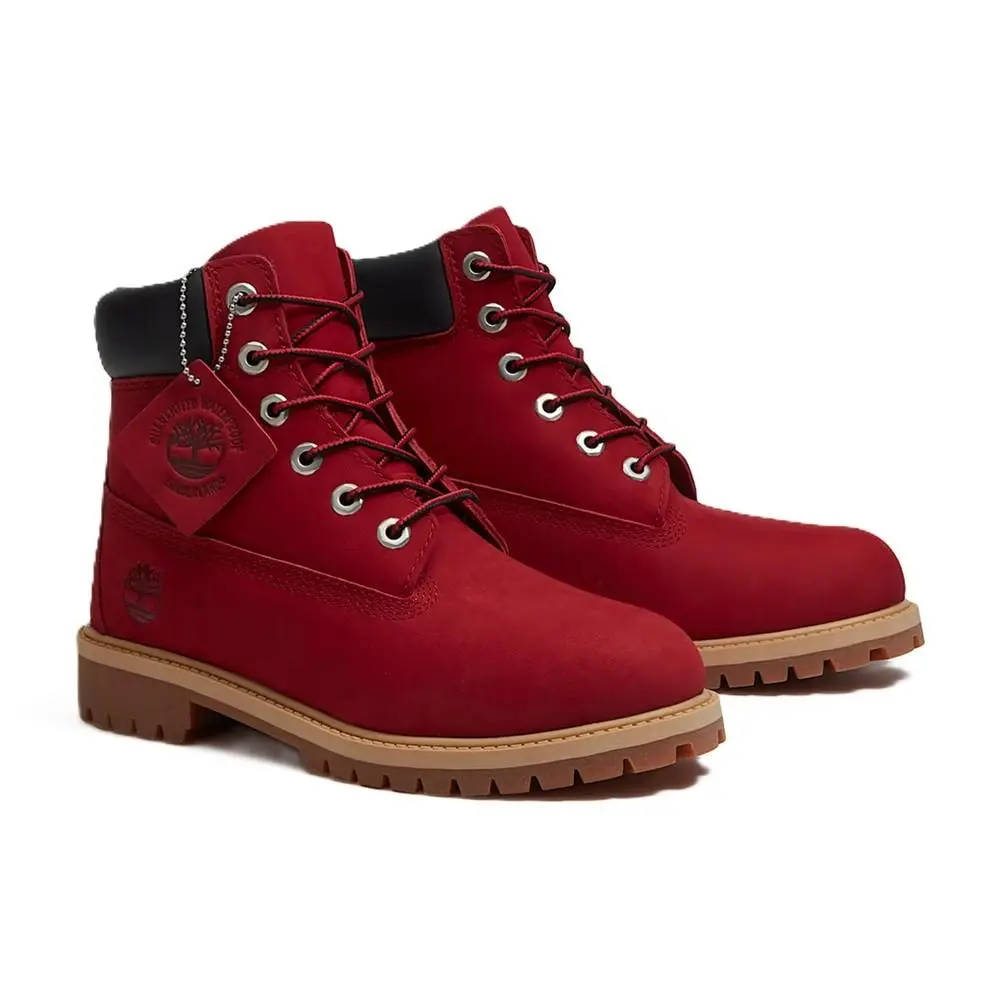 Timberland shoes - TB0A6BET AET - AET - TB0A6BET AET - Medium Red Nubuck W Black 1