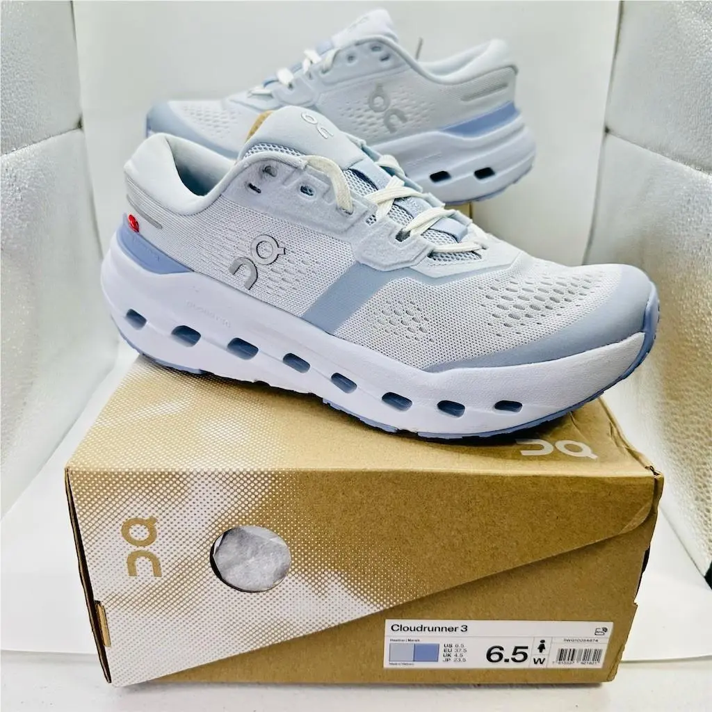 On Running Cloudrunner Women’s Running Shoes ‘heather Marsh’ Size 6.5