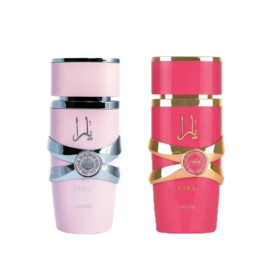 Lattafa Yara 2 Piece Women 100ml Long Lasting Floral Perfume Set Gift