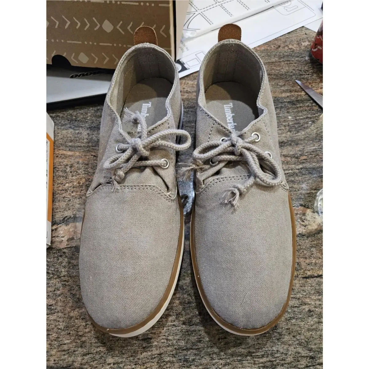 Timberland shoes - HOOK SET LOW LACE - HOOK SET LOW LACE - 0A6CNJ-ER9 - Light Taupe 1