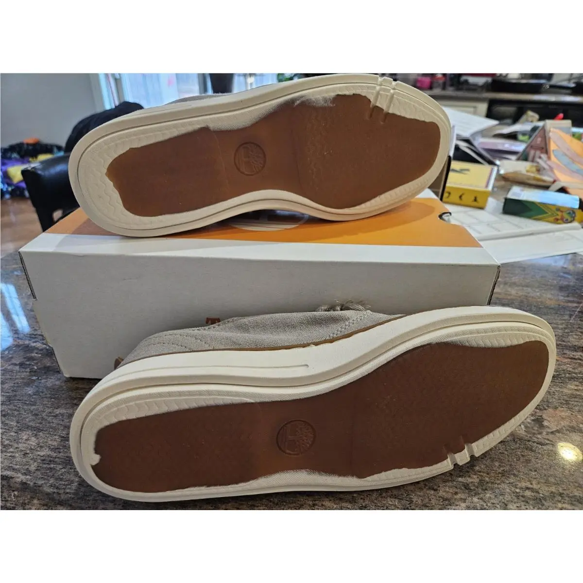Timberland shoes - HOOK SET LOW LACE - HOOK SET LOW LACE - 0A6CNJ-ER9 - Light Taupe 4