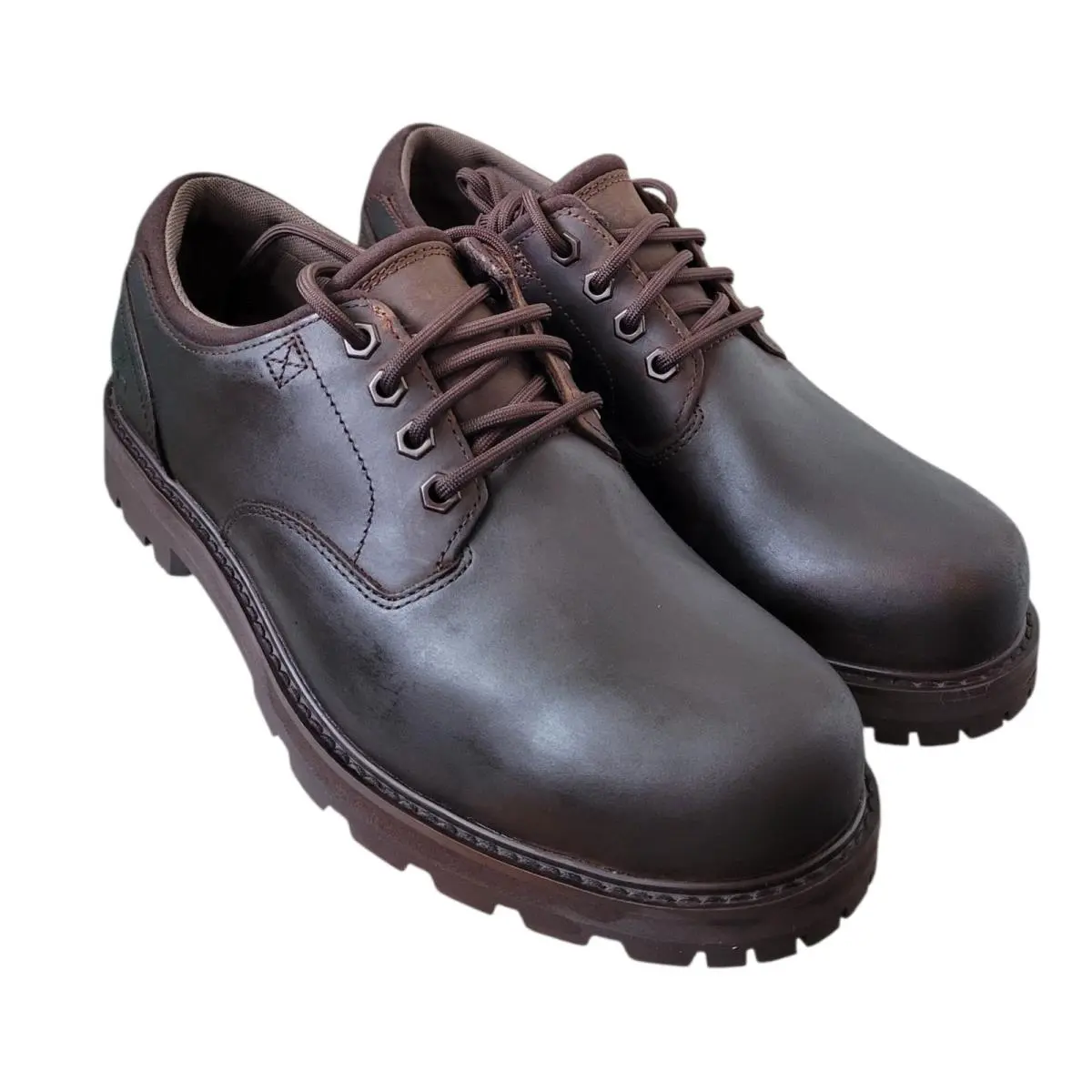 Timberland Men`s Britton Road Waterproof Shoe Dark Brown Full-grain US 8.5 W