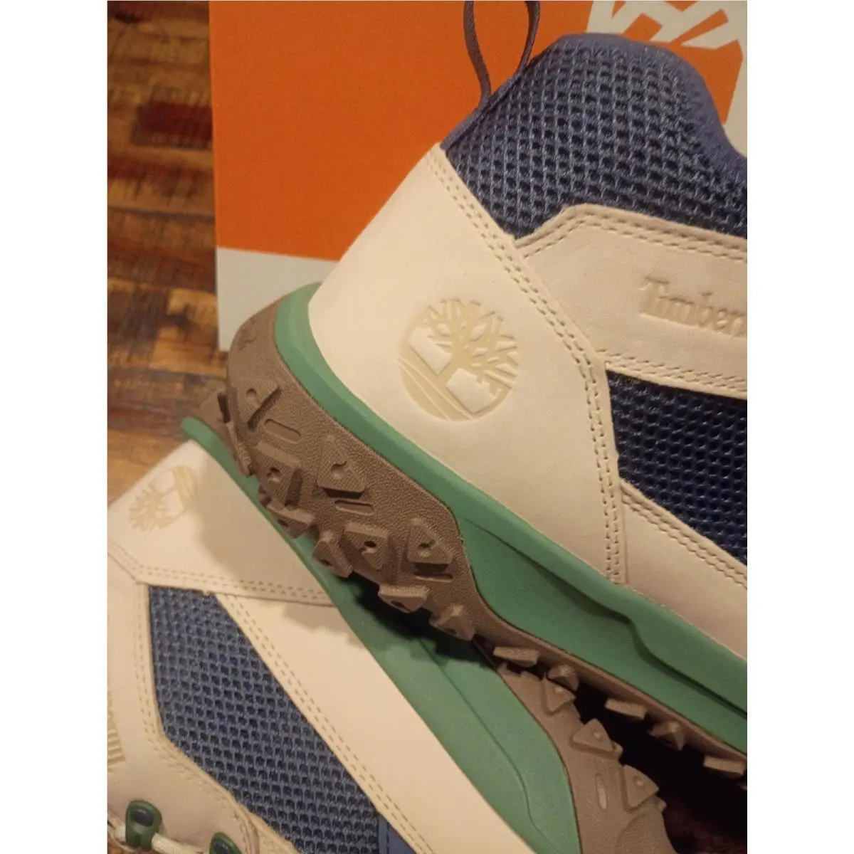Timberland shoes - Sneaker - Sneaker - navy light beige green 5