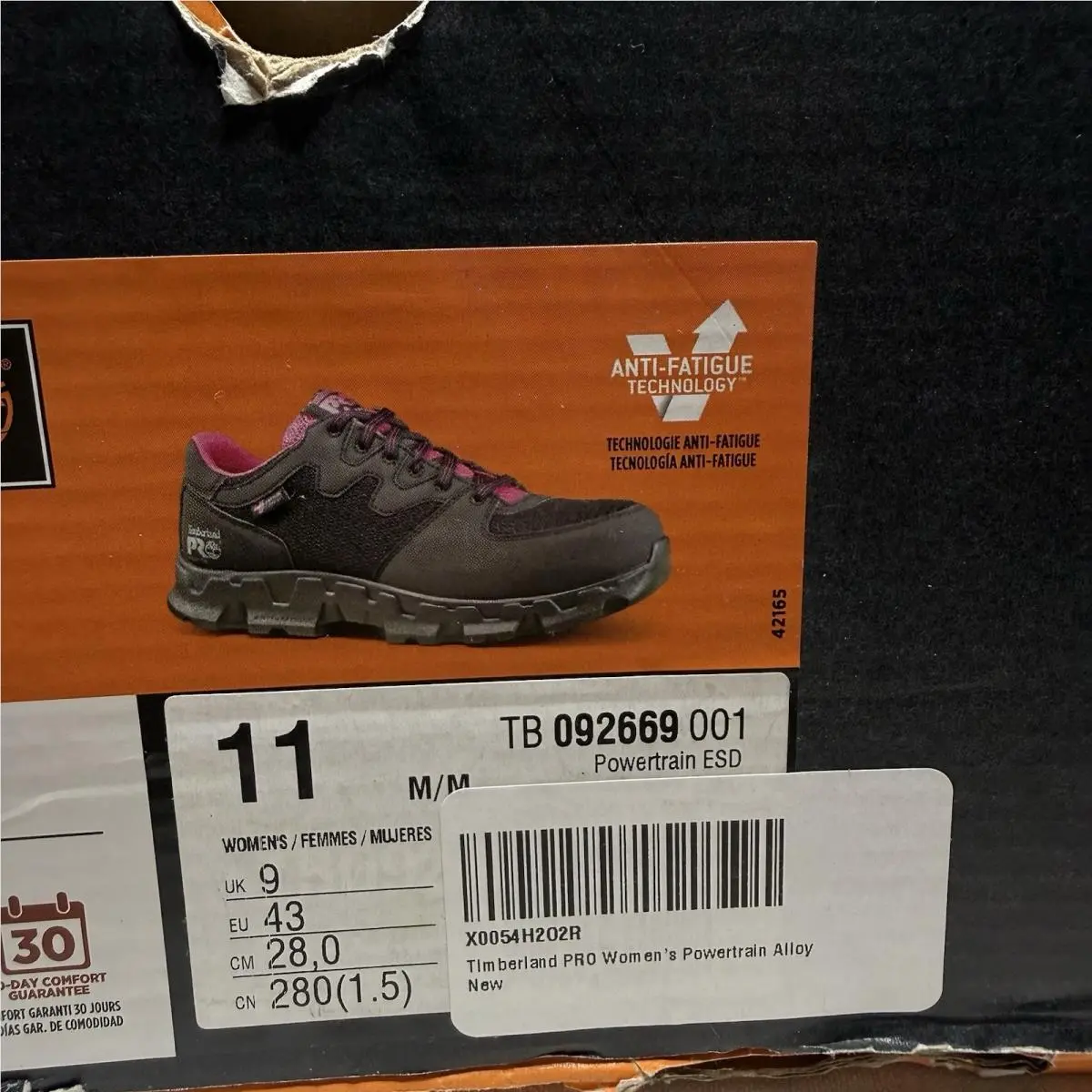 Timberland shoes - 92669 - 92669 - Black, Pink 1