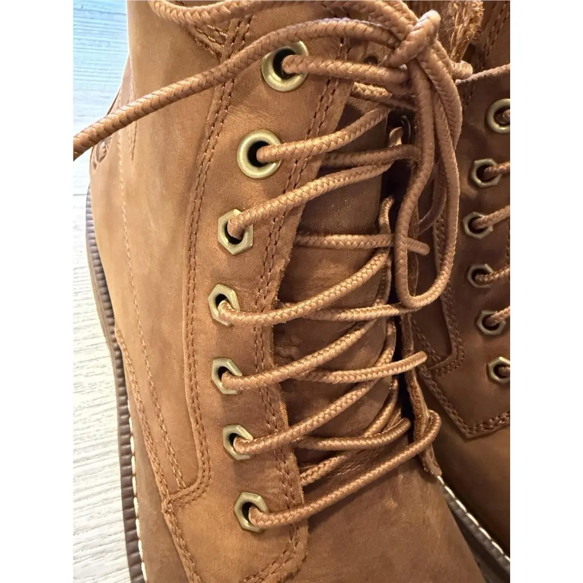 Timberland shoes - Timberland Redwood Falls Mid Lace Boot - Saddle Brown 8