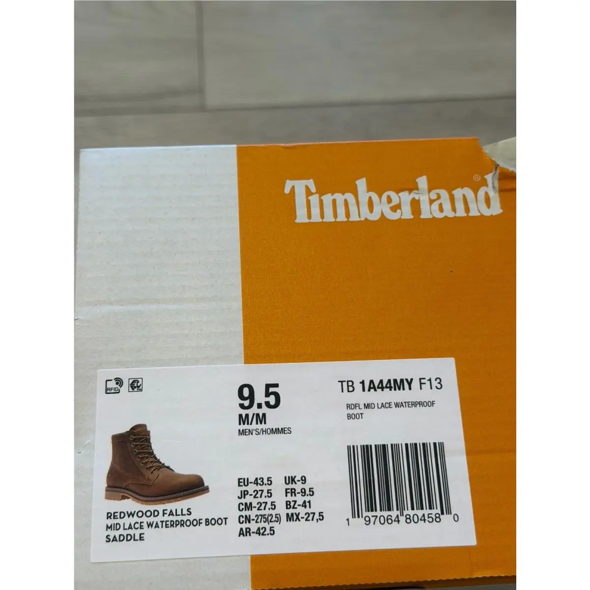 Timberland shoes - Timberland Redwood Falls Mid Lace Boot - Saddle Brown 2