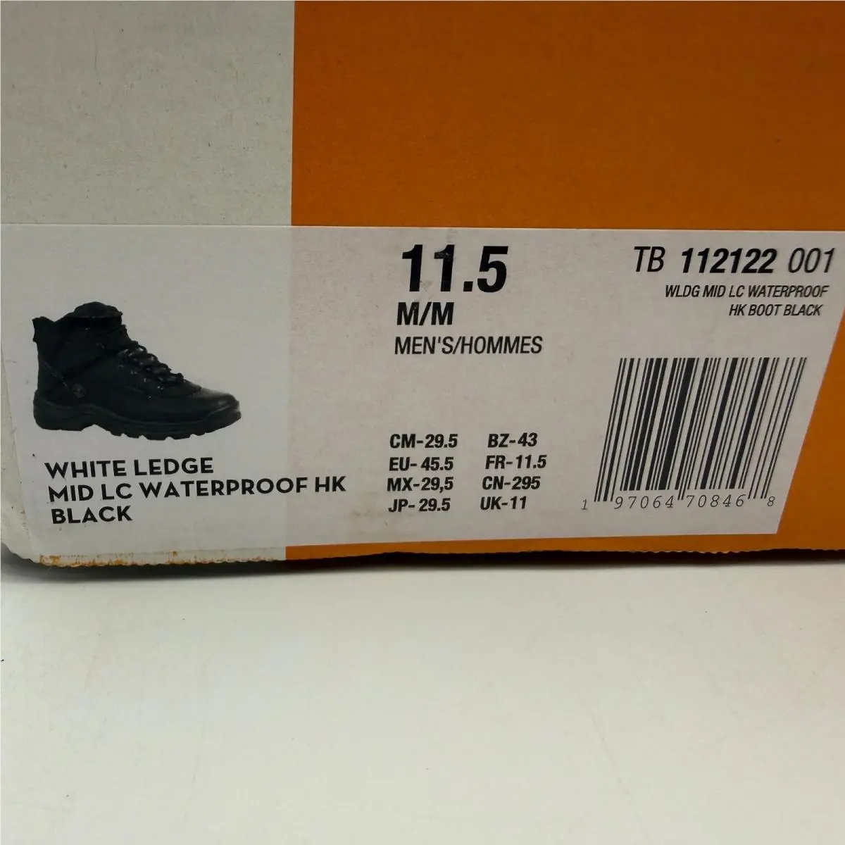 Timberland shoes - Timberland White Ledge Mid LC Waterproof HK - Black 5
