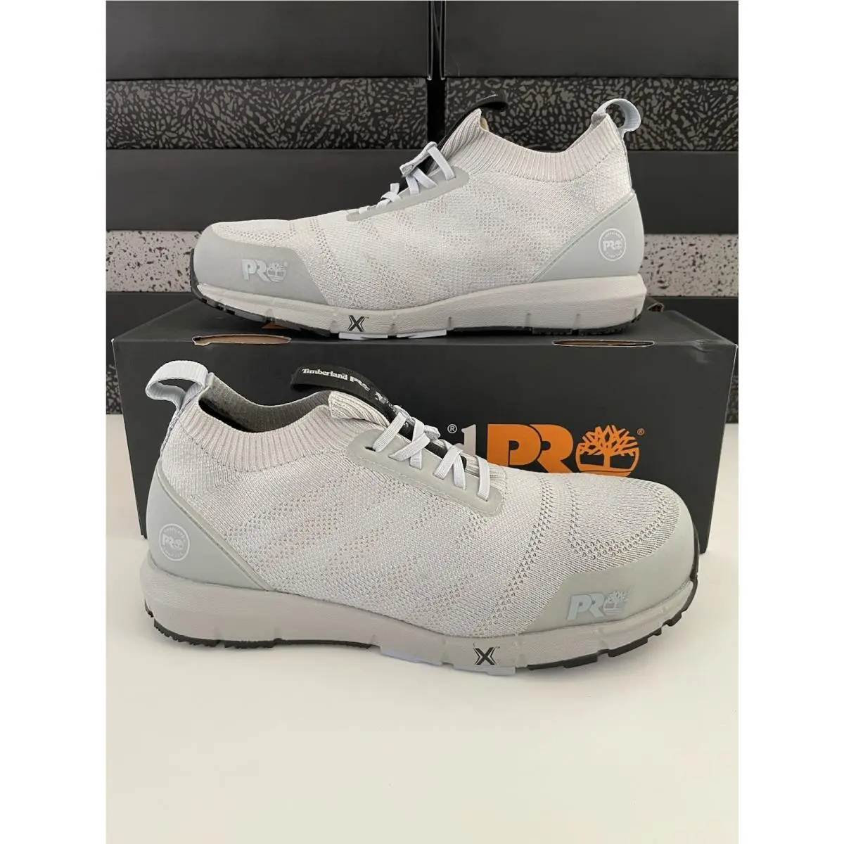 Timberland Pro Radius Knit Composite Safety Toe Work Sneaker Womens Size 8.5