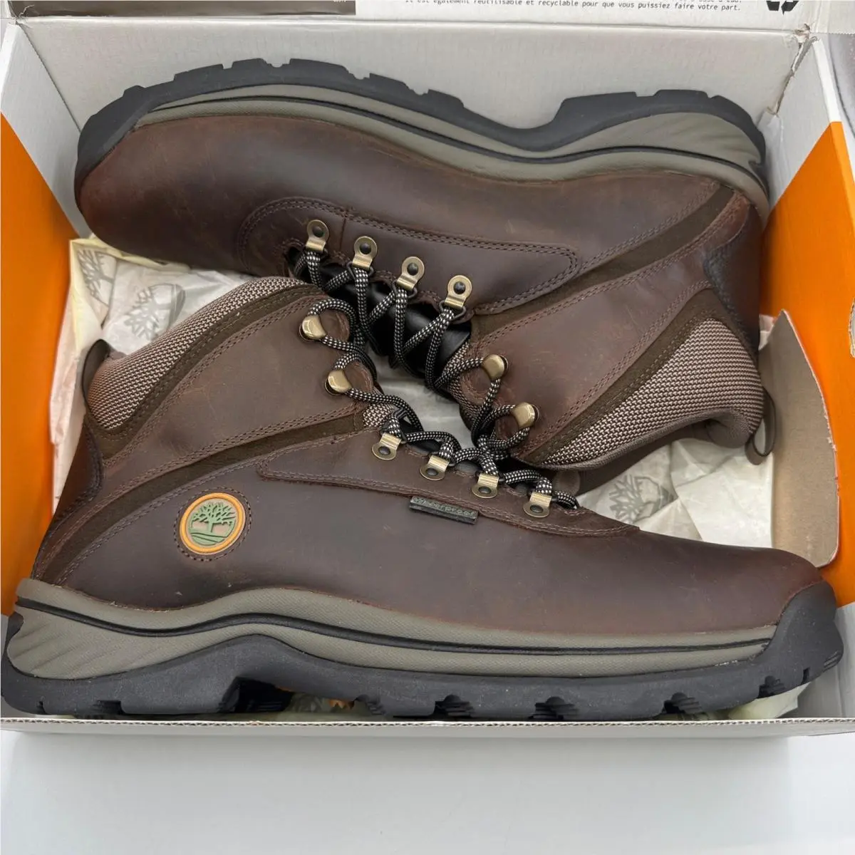 Timberland shoes - Timberland White Ledge Mid Waterproof - Brown 4