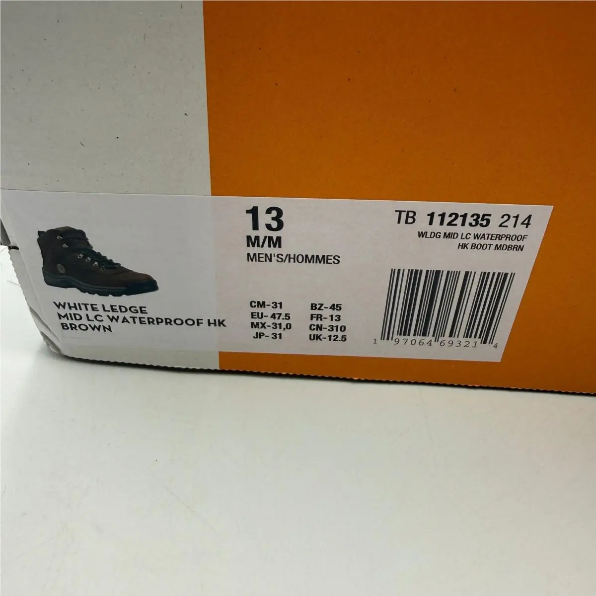 Timberland shoes - Timberland White Ledge Mid Waterproof - Brown 5