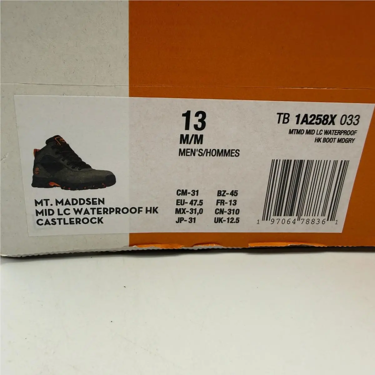 Timberland shoes - Timberland Mt. Maddsen - Maddsen - Gray 5