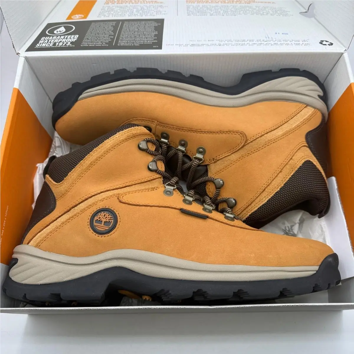 Timberland shoes - White Ledge Mid LC Waterproof - Brown 4