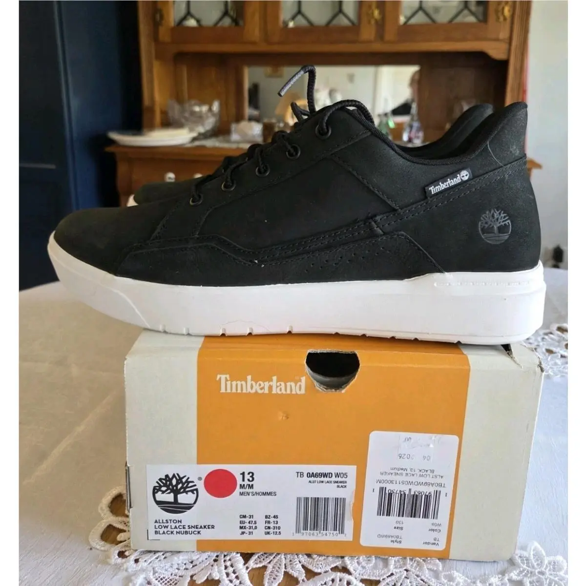 Timberland shoes - TB OA69WD W05 - Black (UPC: 197063547501) 1