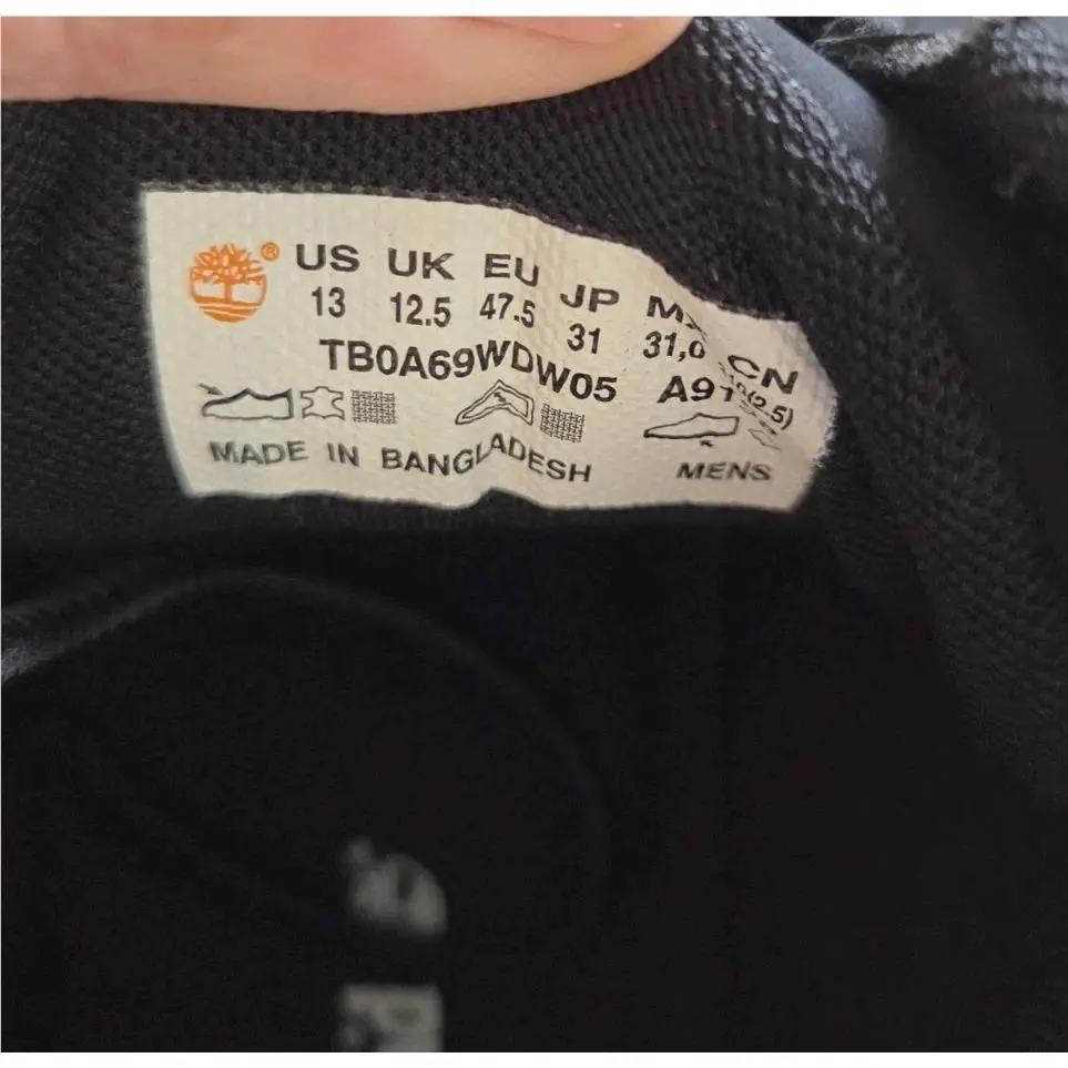 Timberland shoes - TB OA69WD W05 - Black (UPC: 197063547501) 5