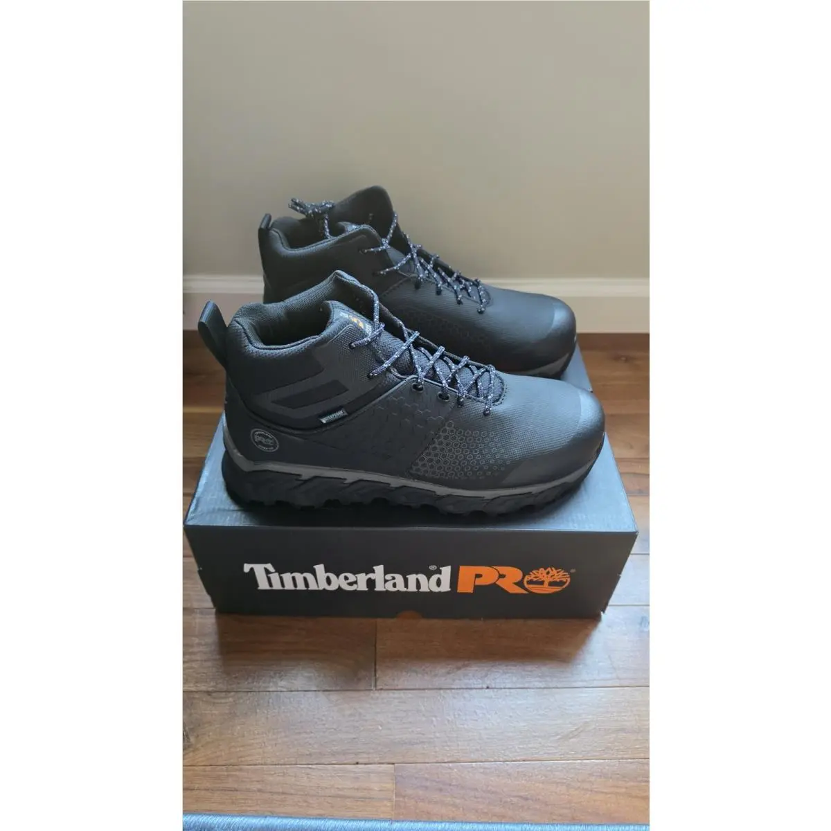 Men`s Timberland Pro® Ridgework Waterproof Comp-toe Work Boot Size 10