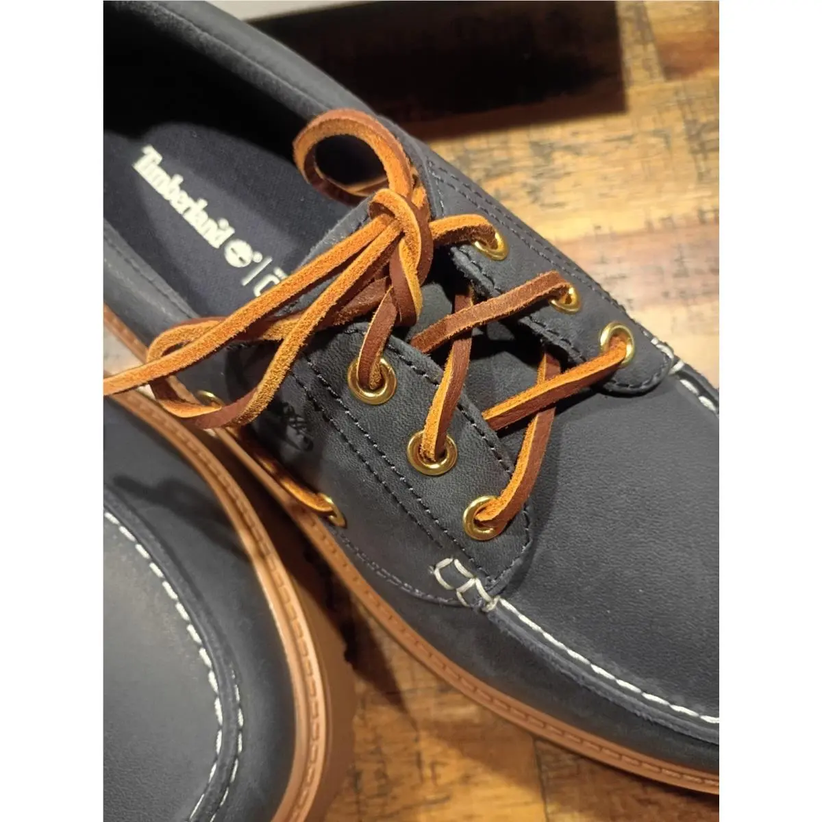 Timberland shoes - stone street pink patent leather - Blue 2