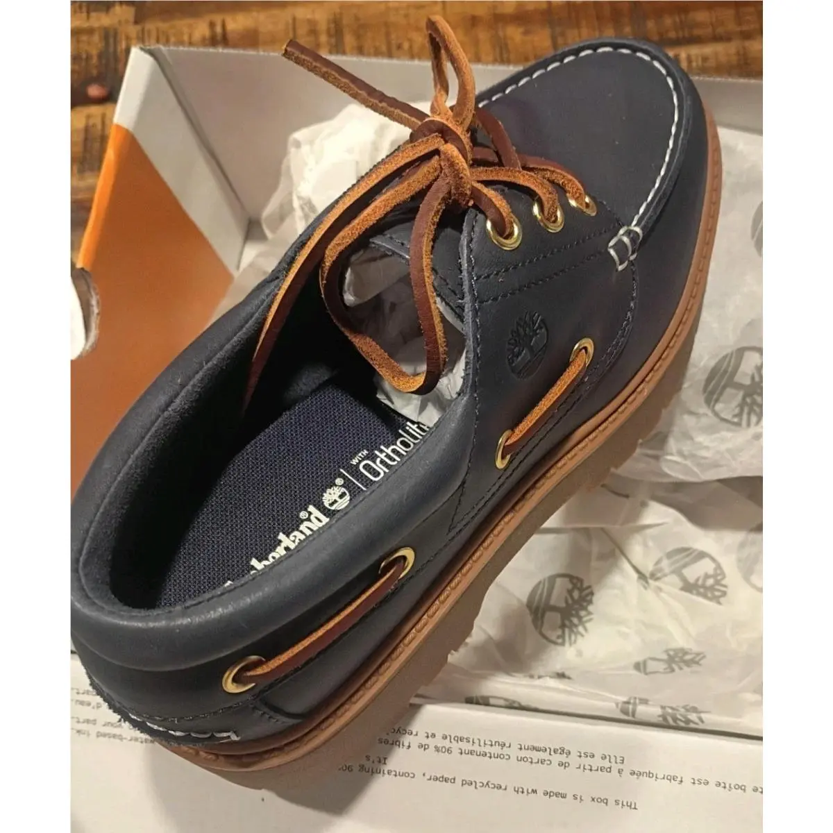Timberland shoes - stone street pink patent leather - Blue 1