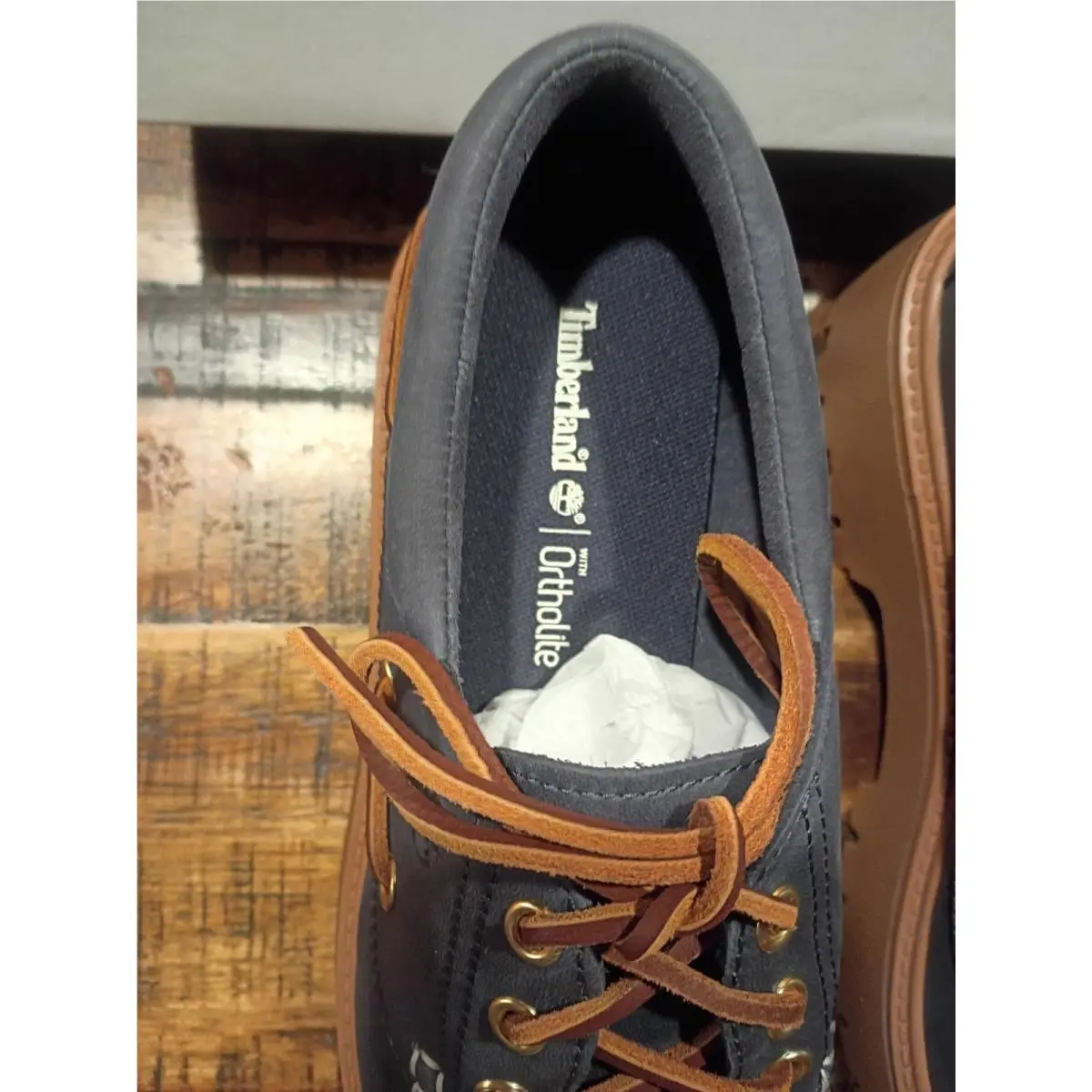 Timberland shoes - stone street pink patent leather - Blue 4