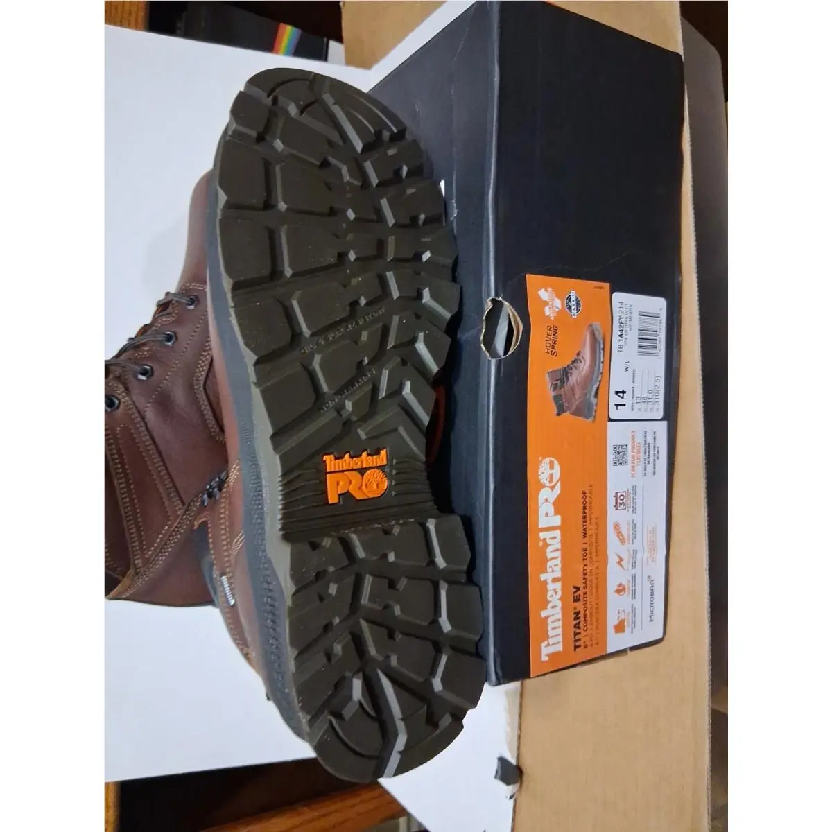 Timberland shoes - timberland pro - pro - TB0A42FY214 - Brown (UPC: 0196246445559) 4