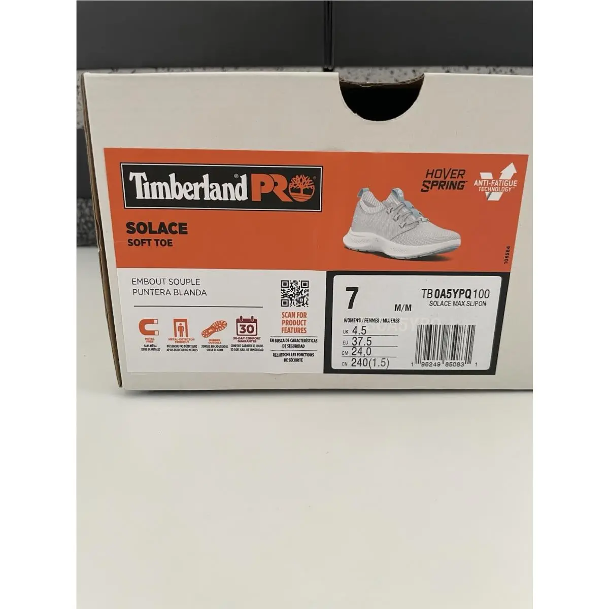 Timberland shoes - Timberland PRO Setra Athletic Soft Toe Slip-On - TB0A67DKEED - Black/Pink (UPC: 0197064808465) 0