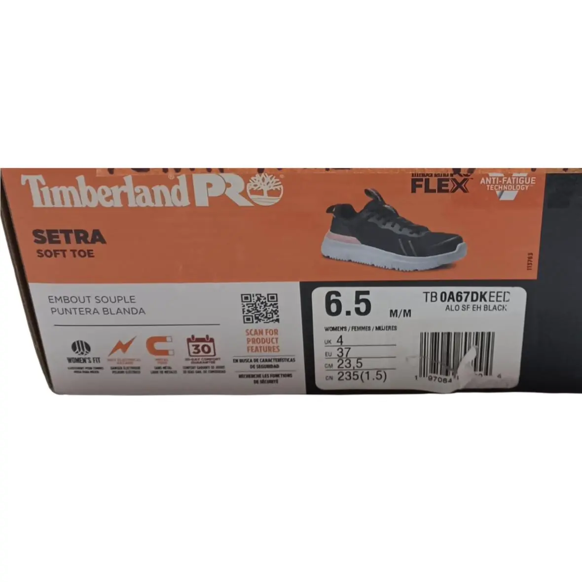 Timberland shoes - Timberland PRO Setra Composite - PRO Setra Composite - TB0A67DKEED - Black/Rose Gold (UPC: 196012764822) 4