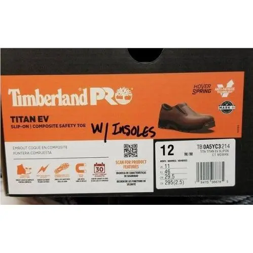 Timberland shoes - Timberland Pro Titan EV - Pro Titan - Brown 4