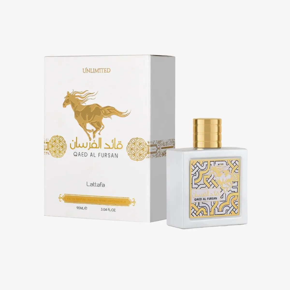 Qaed Al Fursan Unlimited by Lattafa 3 fl oz Eau de Parfum For Unisex