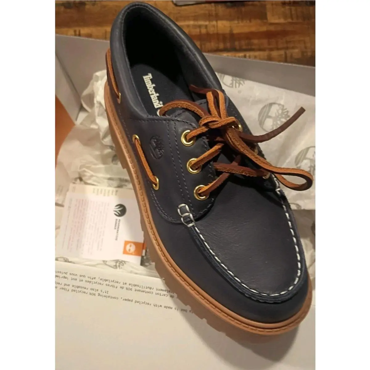 Timberland shoes - stone street pink patent leather - Blue 2