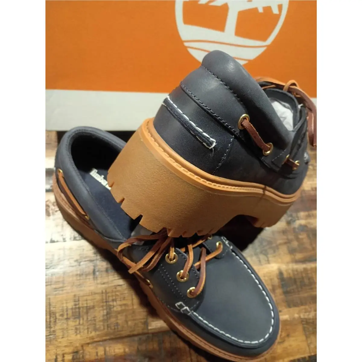 Timberland shoes - stone street pink patent leather - Blue 6