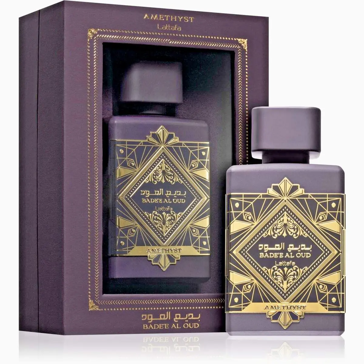 Badee al Oud Amethyst by Lattafa Perfumes Unisex Edp 3.4 oz