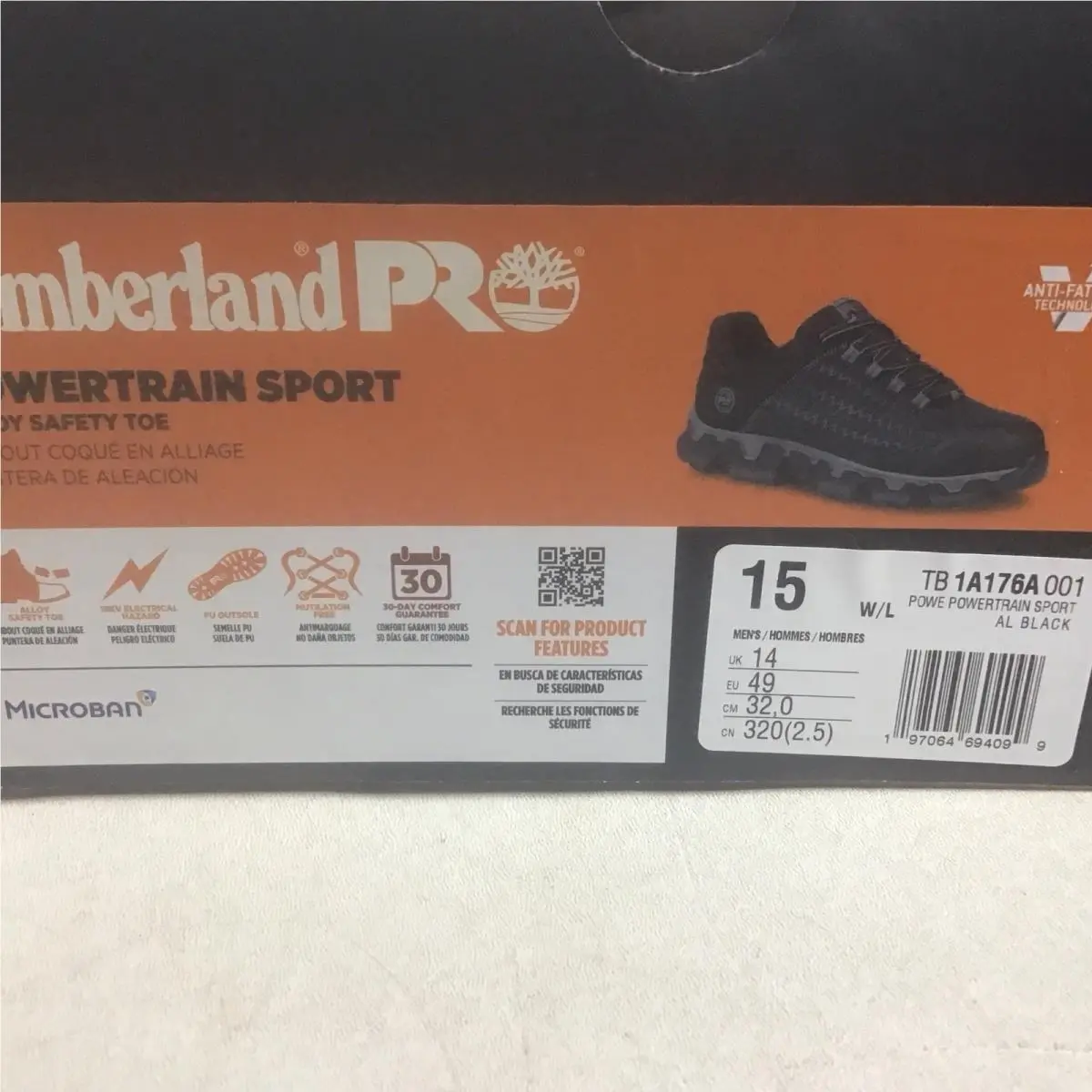 Timberland shoes - Timberland PRO Powertrain - PRO Powertrain - TB1A176A001 - Black 11