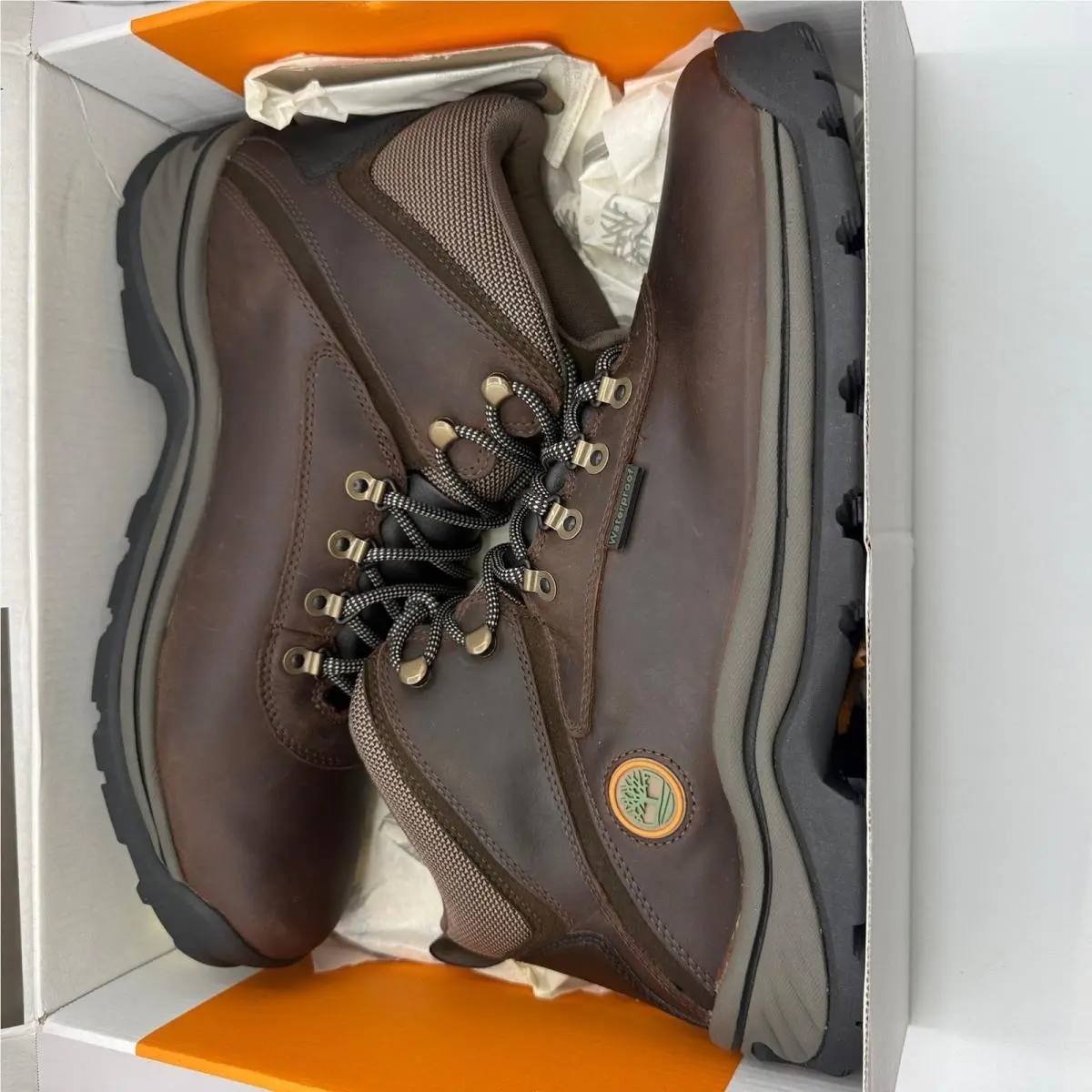 Timberland shoes - White Ledge Mid LC - White Ledge Mid - Brown 4