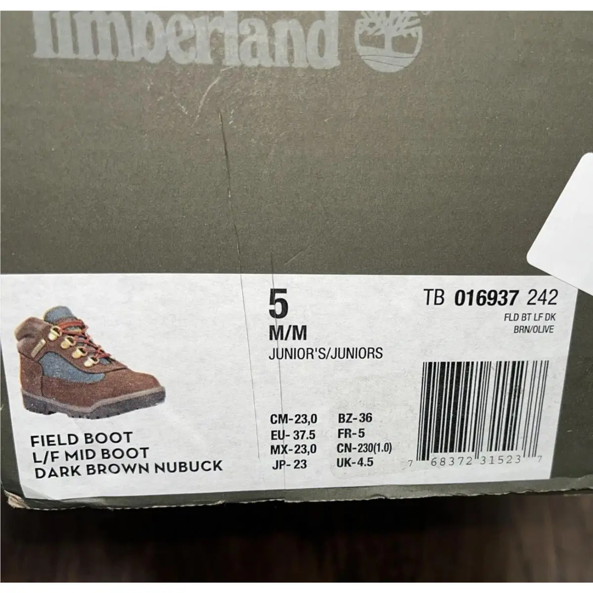 Timberland shoes - Timberland Brown-Olive 16937 - Brown-Olive 5