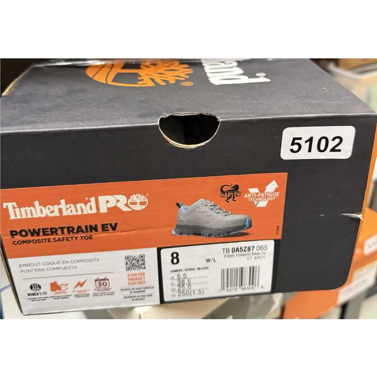 Timberland shoes - Timberland PRO Powertrain EV Composite - Black 5