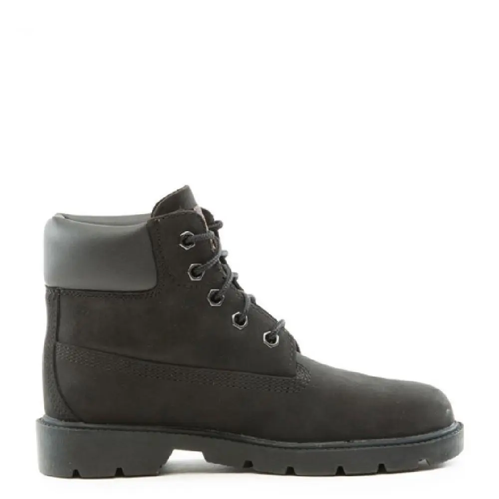 Little Kid`s Timberland 6 In. Classic Premium Boot Black TB010710 001 - 2.5