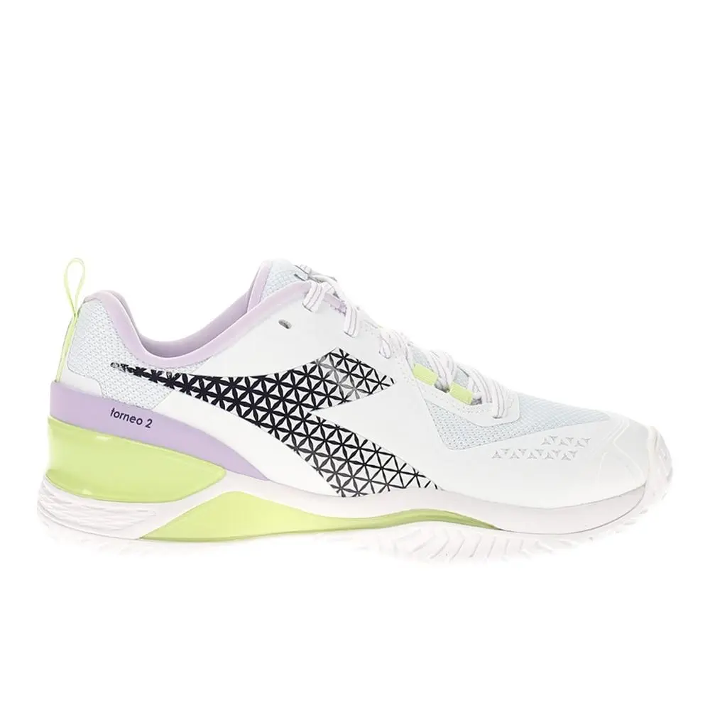 Diadora shoes - diadora Blushield Torneo 2 All Ground Tennis - 179503-D1036 - White 4