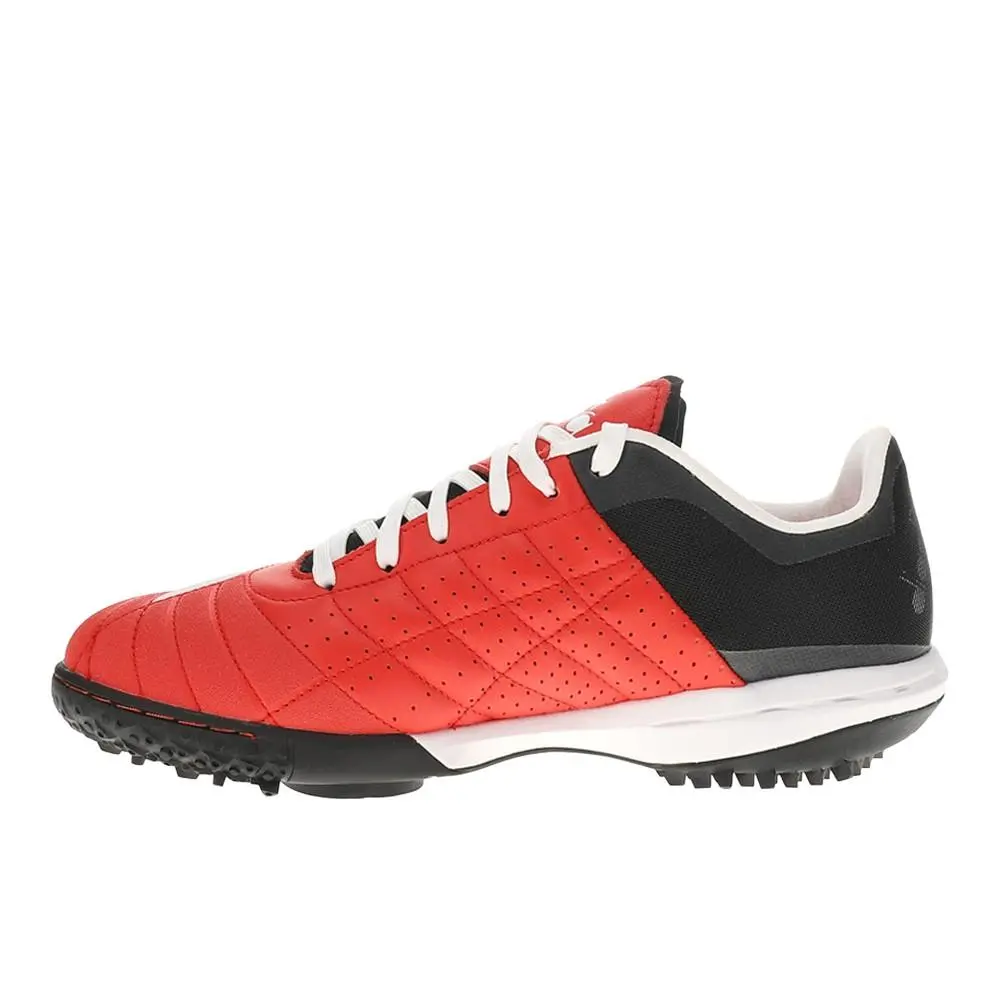 Diadora shoes - diadora Brasil Sala Elite Turf Soccer - 180712-D1089 - Black, Red, White 6