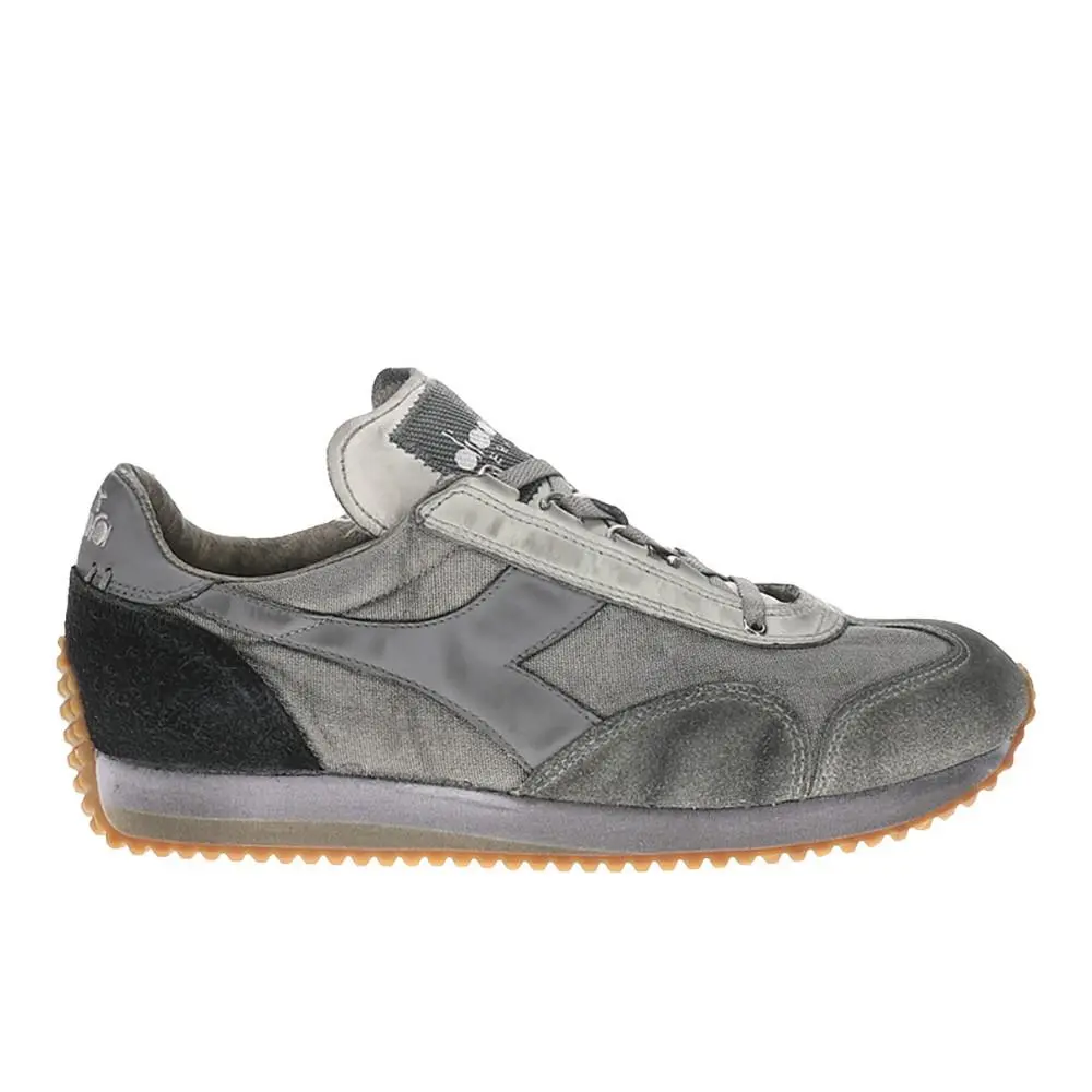 Diadora Equipe Dirty Sw Evo Lace Up Mens Grey Sneakers Casual Shoes 181251-2000