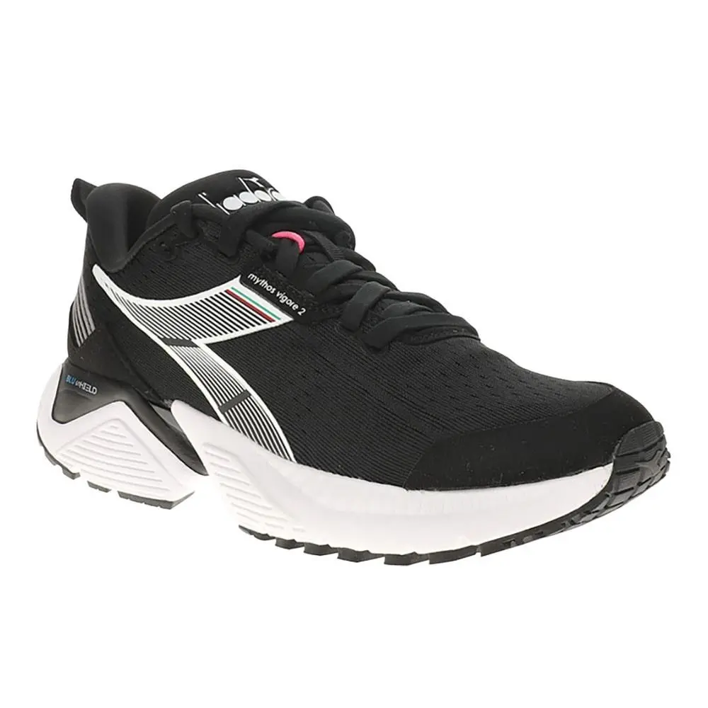 Diadora shoes - diadora Mythos Blushield Vigore 2 Running - 179072-C5202 - Black, White 0