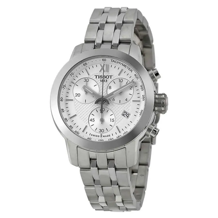 Tissot T055.217.11.018.00 Prc 200 White Dial 35 mm Women`s Watch