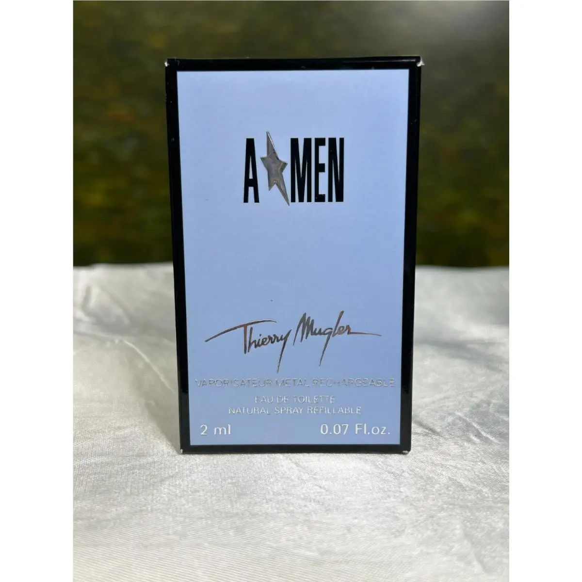 Thierry Mugler A Men 2ML Edt Mini Refillable Spray
