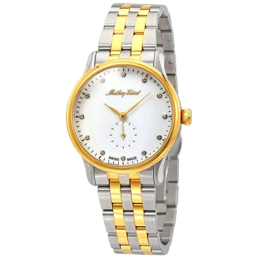 Mathey-tissot D1886MBI Edmond Metal White Dial 32 mm Women`s Watch by Tissot