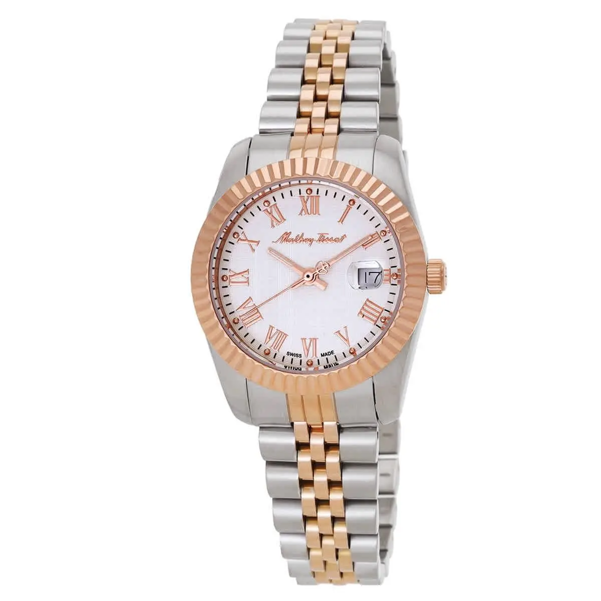 Mathey-tissot D810BRA Mathy Iii Roman White Dial 32 mm Women`s Watch