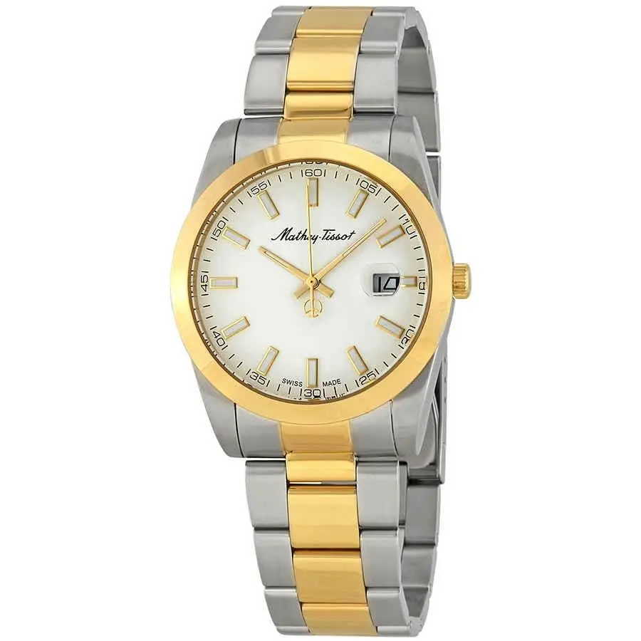 Mathey-tissot H450BI Mathey I White Dial 40 mm Men`s Watch