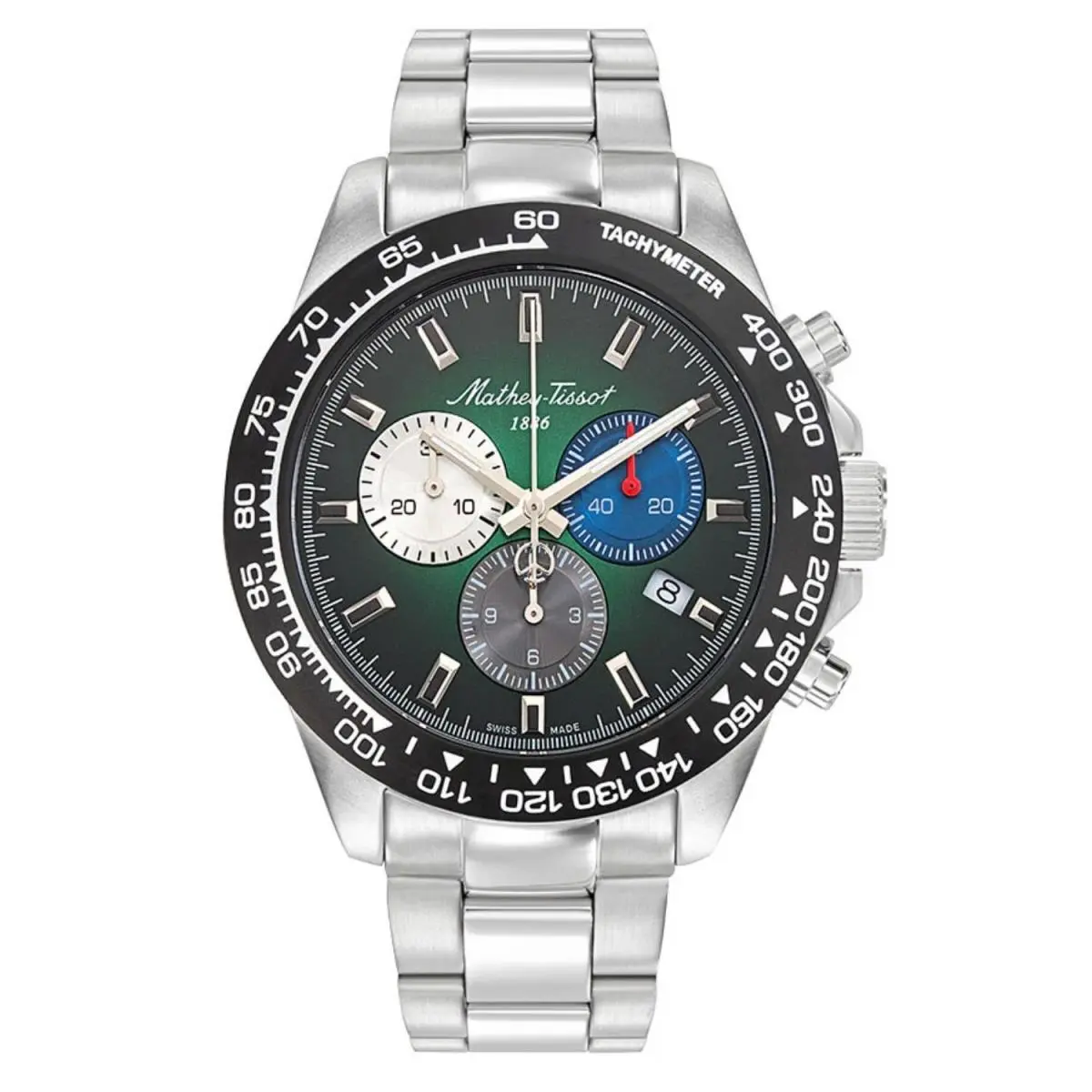 Mathey Tissot Men`s Mathy Chess Black Dial Watch - H938CHAV