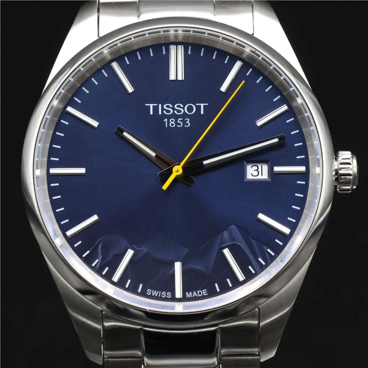Tissot PR 100 40 mm Quartz Navy Blue Men`s Swiss Watch T150.410.11.041.02