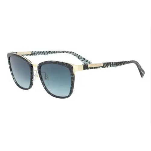 Charming Chic Longchamp Women`s Sunglasses LO643S 419 Aqua Marble Green