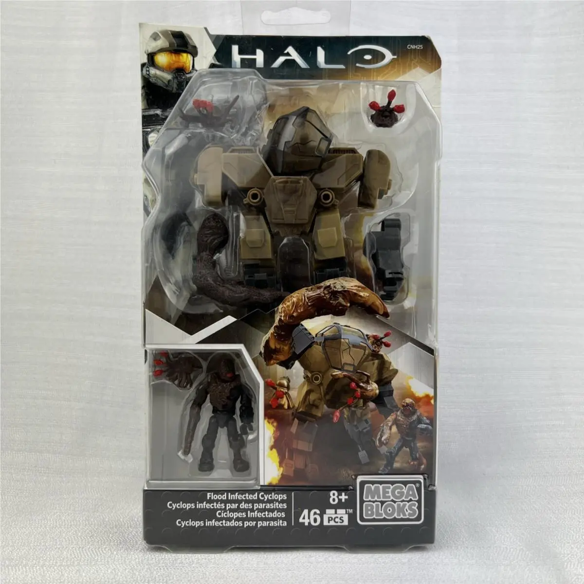 Flood Infected Cyclops Mech CNH25 Mega Bloks Halo Set Spartan Nip