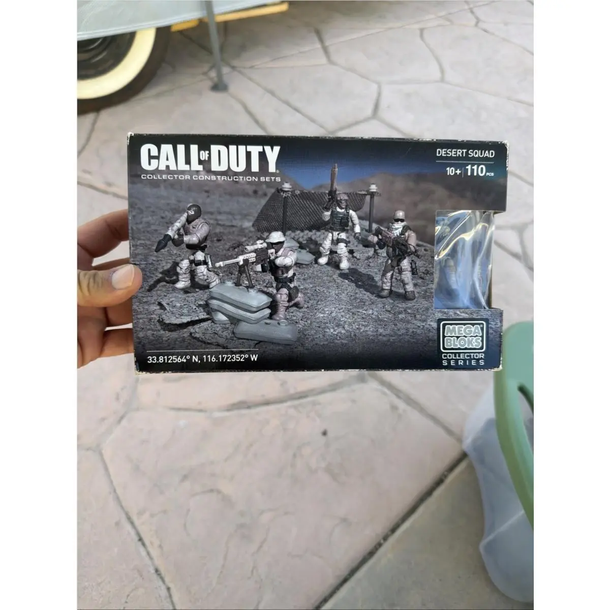 Mega Bloks Call of Duty Desert Squad Collector Construction Set 110 Pieces