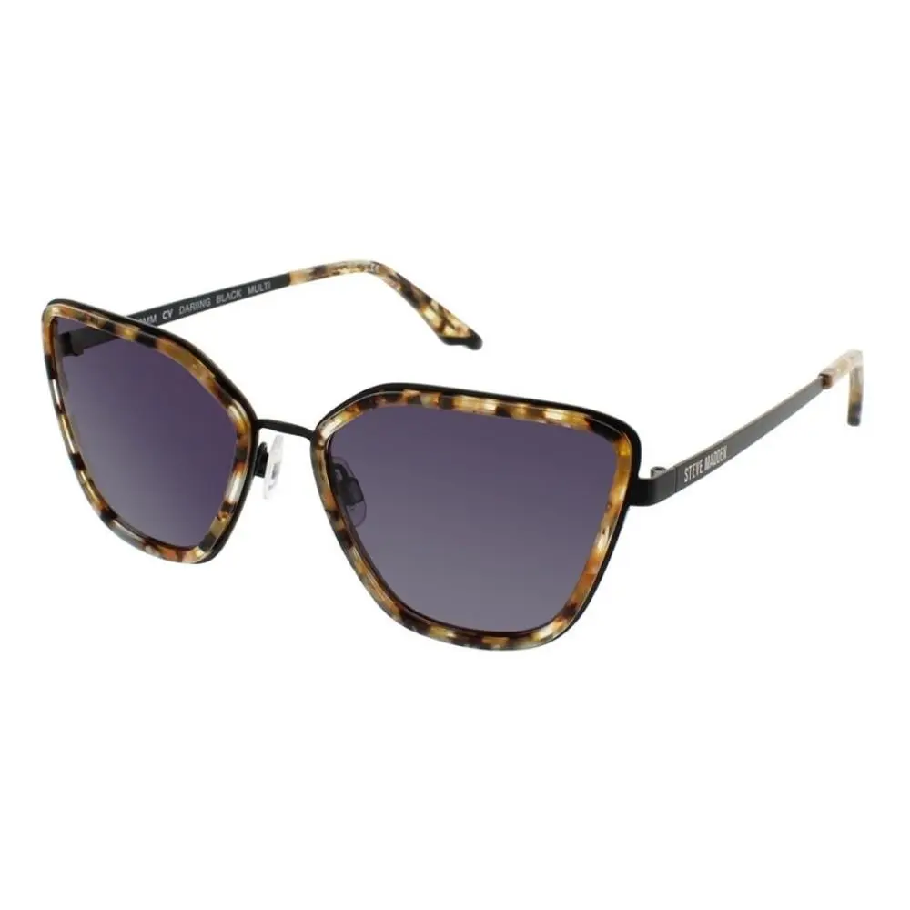 Steve Madden - Dariing - Black Multi - Women`s Sunglasses - UV - 55-17-140